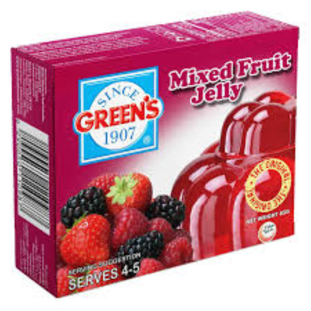 GREENS JELLY 80G MIX FRUIT 
